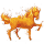 reitpferd element feuer