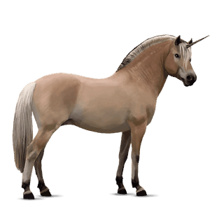 einhorn-pony neufundland pony dunkelfuchs