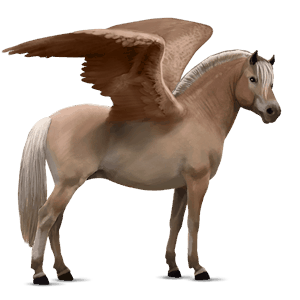 pegasus-pony rotfalben