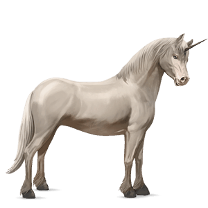 einhorn-pony neufundland pony cremello