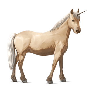 einhorn-pony haflinger palomino