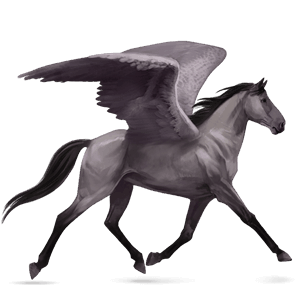 pegasus-reitpferd rotbrauner