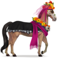 geflügeltes einhorn-pony novia púrpura 