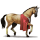 pegasus-reitpferd achal-tekkiner brauner